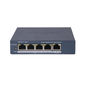 Switch Gigabit PoE+ / Monitoreable / 4 Puertos 1000 Mbps PoE+