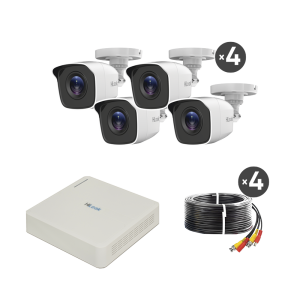Kit TurboHD 720p / 4 Cámaras HiLook