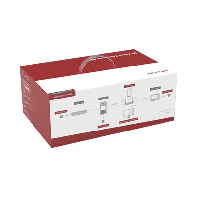 Kit de Videoportero IP PoE Estandar con llamada a App de Smartphone (Hik-Connect) / Apertura con Tarjeta MIFARE / Frente de calle IK08 & IP65 / Soporta 2 puertas - Image 2