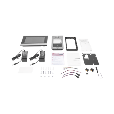 Kit de Videoportero IP PoE Estandar con llamada a App de Smartphone (Hik-Connect) / Apertura con Tarjeta MIFARE / Frente de calle IK08 & IP65 / Soporta 2 puertas - Image 4